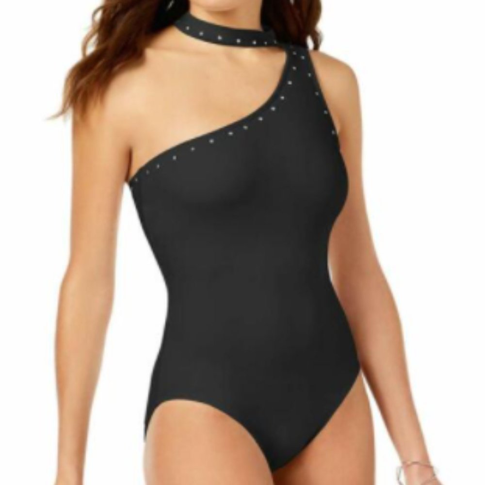 Michael Kors. one piece, sexy. black, swimsuit nwt